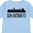 thumbnail image 4 of Inktastic San Antonio Texas City Skyline Boys or Girls Long Sleeve Toddler T-Shirt, 4 of 5