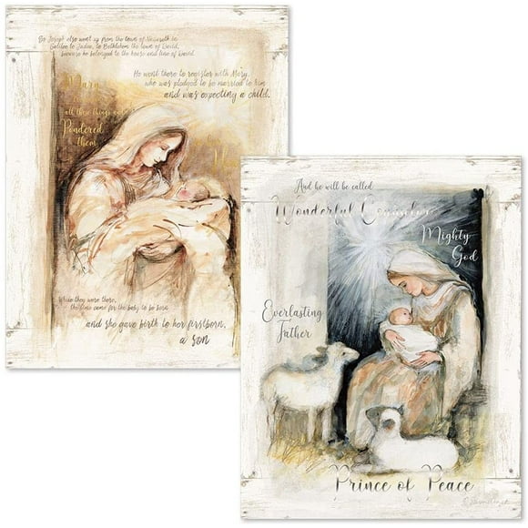 LANG Cartes de Noël Assorties en Boîte Prince de la Paix (1008122)