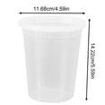 thumbnail image 2 of Estbridge Freshware Food Storage Containers  Plastic Deli Containers with Lids  Slime  Soup  Meal Prep Containers | BPA Free | Stackable | Leakproof | Microwave/Dishwasher/Freezer Safe, 2 of 3