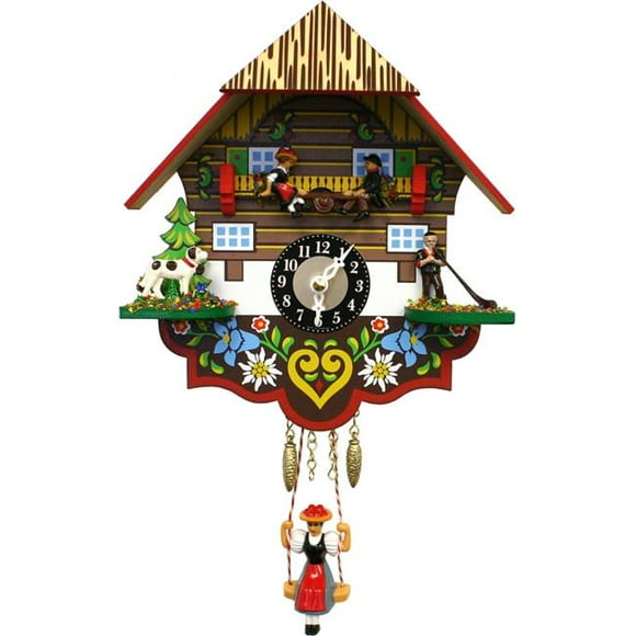Engstler Battery - operated Clock Mini Chalet