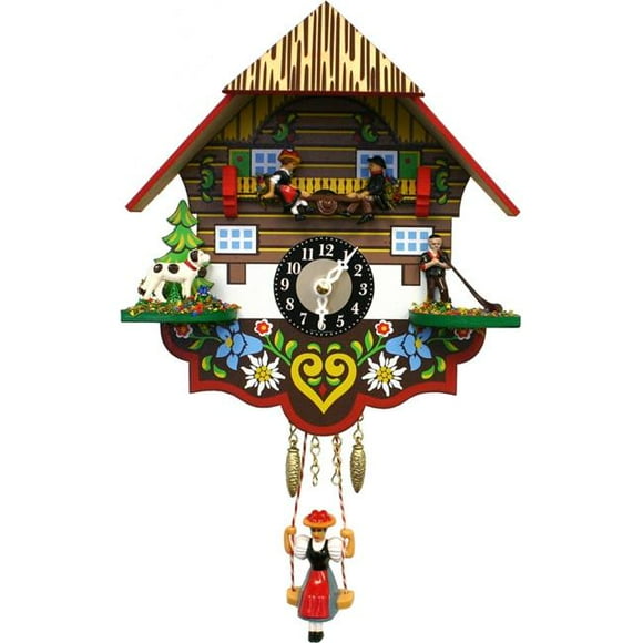 Alexander Taron 193KSQ Engstler Battery - operated Clock Mini Chalet