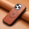 thumbnail image 4 of Allytechgroup Magnetic Slim Fit Case for Apple iPhone 15 Plus, Magsafe Compatible, Wireless Charging Support, Shockproof & Anti-Scratch Protect for iPhone 15 Plus, Brown, 4 of 4