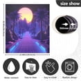 thumbnail image 5 of Yayeee Magnetic Dishwasher Cover for The Front Decoration Home Kitchen Machine Sticker Protector, Blue Road, 5 of 6