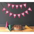 thumbnail image 2 of Inkdotpot Birthday Party DecorationsHappy Birthday Party GarlandBaby Girls Polka DotPennant Banner Flag, 2 of 7