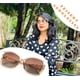 thumbnail image 4 of Gafas de Sol FEISEDY para Mujer, Oversize Cuadradas Polarizadas, 4 of 9
