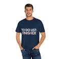thumbnail image 4 of Inspiring To Do List Finisher Motivational Celebrations  Novelty Finisher Retired Job Working Men Women Unisex Garment-Dyed T-shirt, 4 of 4