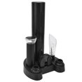 thumbnail image 4 of Wine Bottle Opener Set Air Pump Pourer Soft Electric Wine Opener with Aluminum Foil Cutter and Base, 4 of 5