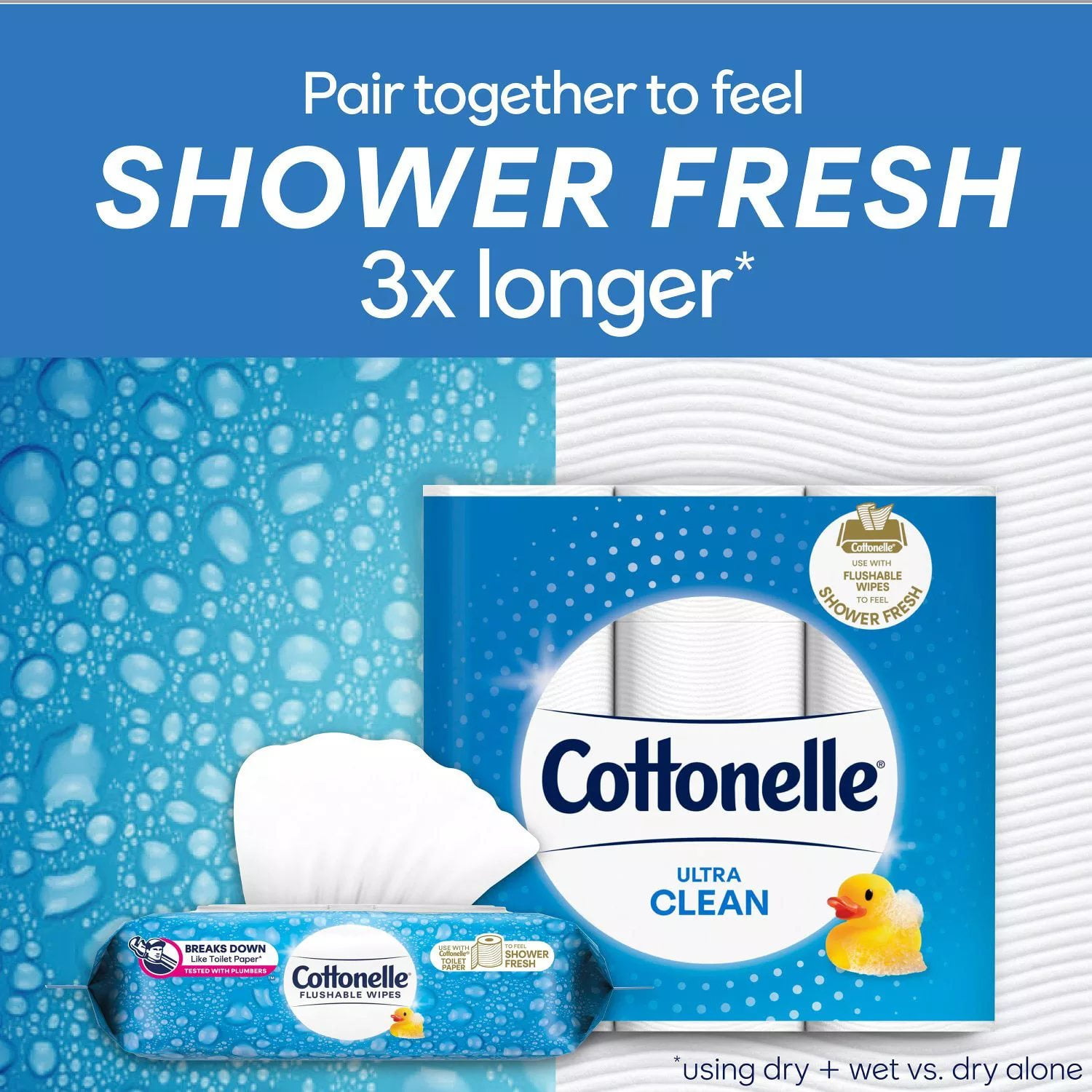 Cottonelle Flushable Wipes, #1 Flushable Wipe Brand, Alcohol-Free, Paraben-Free, Dye-Free, No Harsh Chemicals (504 ct.)