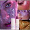 thumbnail image 2 of Crema de maquillaje brillante multifuncional PNF/Penifen, sombra de ojos en barra con destellos multicolores, barra de pintura corporal, paquete de 3, 2 of 5