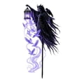 thumbnail image 2 of Lypsnake Spirit Witch Glowing Garden Yard Stake Light, Crow Lantern with Purple Ghost Bird Light Effect, Gothic Witch Outdoor Lawn Stake Decor for Halloween Pathway Haunted House Party, 2 of 7