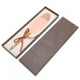 thumbnail image 1 of Pluma de pluma dorada y rosa Fuente comercial sumergida en tinta Caligrafía elegante británica retro, 1 of 11