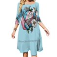 thumbnail image 2 of Pride D20 Tabletop Rpg Gaming Dice Sweetheart Knot Flared Dress Fashion Design Large Size Loose Dress D20 D D Dnd And Tabletop, 2 of 5