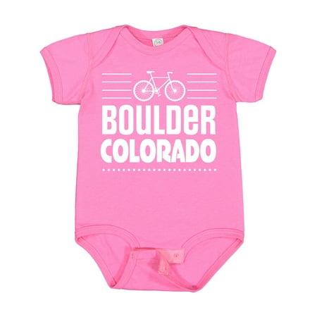 

Inktastic Boulder Colorado Biking Gift Baby Boy or Baby Girl Bodysuit