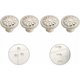 thumbnail image 4 of Pomos para muebles 8 piezas Tiradores redondos para cajones Perillas para gabinetes Perillas para cajones Manija para muebles Perillas para puertas de gabinetes con cajones de cocina Perillas para mu, 4 of 4