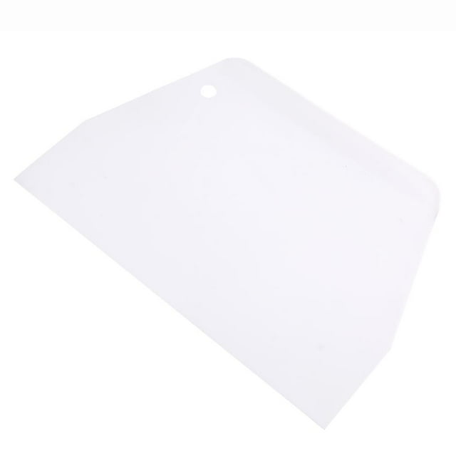 Raspador De Masa De Plástico De Grado Alimenticio, Cortador De Repostería, Herramienta Antiadherente Para Raspar Cuencos, Fácil De Limpiar Con Gancho Colgante Portátil Para Hornear En Casa Vogacara HA027844-02