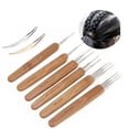 thumbnail image 1 of Dreadlock Crochet Needle, Crochet  Crochet Hooks For Hair With 2 Pcs Locks For Braids, 1 of 8
