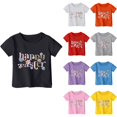 thumbnail image 4 of LIaqionyy Happy Easter Shirts for for Toddler Boys Girls Kids Bunny Rabbit Graphic Short Sleeve Tee Summer Cotton Tops 1-14Y, 4 of 4