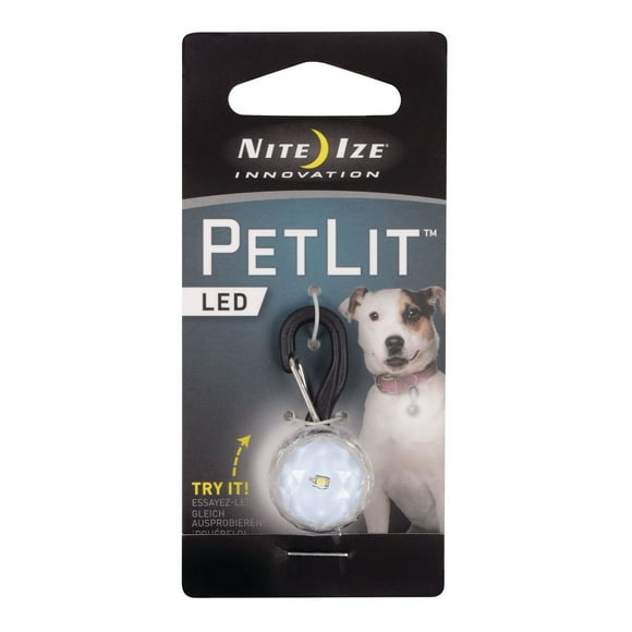 Nite Ize Collier à DEL PetLit - Cristal Bijou