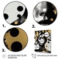 thumbnail image 3 of DESIGN ART Designart "Gold Transcending Female Portrait Ii" Modern Woman Wall Art Prints 12 in. wide x 20 in. high, 3 of 5