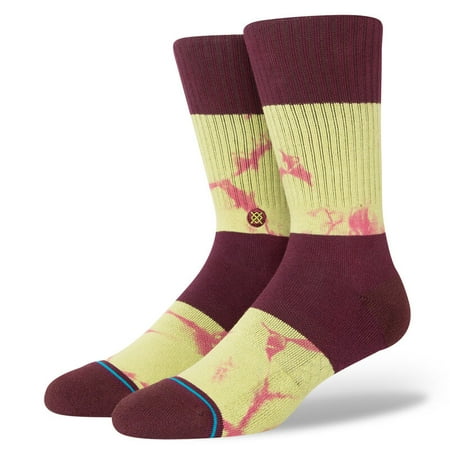 

Stance Assurance Crew Socks (Burgandy L)