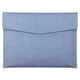 thumbnail image 1 of Desiderio Carpeta de Archivos de Documentos, Carpeta de Sobres A4 de Cuero PU Impermeable, Organizador de Archivos, Cartera de Almacenamiento, Cierre magnético, Azul, 1 of 5