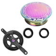 thumbnail image 2 of Bicycle Hollow Integrated Tooth Plate Aluminum Alloy Crank Dust Cover, 2 of 11