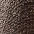 thumbnail image 6 of 32-Inch Water Hyacinth Christmas Tree Collar, Woven Tree Base Cover with Cord Cut Out, Espresso, 6 of 7