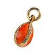 thumbnail image 3 of Esmalte huevo de Pascua encanto regalo decoración moda para pendiente collar llavero Naranja Sunnimix colgante encanto, 3 of 8