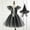 Black, variant on IUYRTFE Big Kids Girls Halloween Color Block Witch Dress Short Sleeve Tulle Gown with Hat C-osplay Role Play Party Outfit 3-12 Years(Red,3-4 Years)