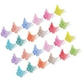 thumbnail image 4 of 24pcs Mini Butterfly Claw Clips Small Butterfly Clips Hair Accessories for Women Girls, 4 of 6
