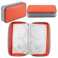 thumbnail image 3 of CD Case 80 Capacity Hard Shell DVD Case VCD Binder Wallet Storage Organizer Booklet, 3 of 10