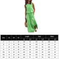 thumbnail image 2 of Vestido Sin Mangas Vestido sin mangas de verano Elegante vestido largo maxi Ropa femenina (Verde XXL) Ygjytge para Mujer Verde T XXL, 2 of 6