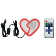 thumbnail image 4 of Window Neon Light Heart-Shaped Lights Wireless Atmosphere Lights Usb Wiring, 4 of 9
