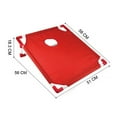 thumbnail image 3 of Bag Portable Cornhole Set with 1 Cornhole Game Board and 6 Bean Bags for Yard Toss Game, 3 of 7