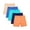Orange, variant on Grblisyd Girls Shorts 5 Pack Cartwheel Solid Color Under Dress Dance Multicolor Kids Shorts Summer Clothes