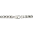 thumbnail image 3 of 925 Sterling Silver 7mm Box Chain Necklace Pendant Charm, 3 of 9