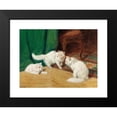 thumbnail image 2 of Arthur Heyer 18x14 Black Modern Framed Museum Art Print Titled - Conversation Amongst Cats, 2 of 5