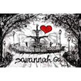 thumbnail image 3 of CafePress - I Love Savannah Ga Men's Light Pajamas - Men's Light Loose Fit Cotton Pajama Set, 3 of 7