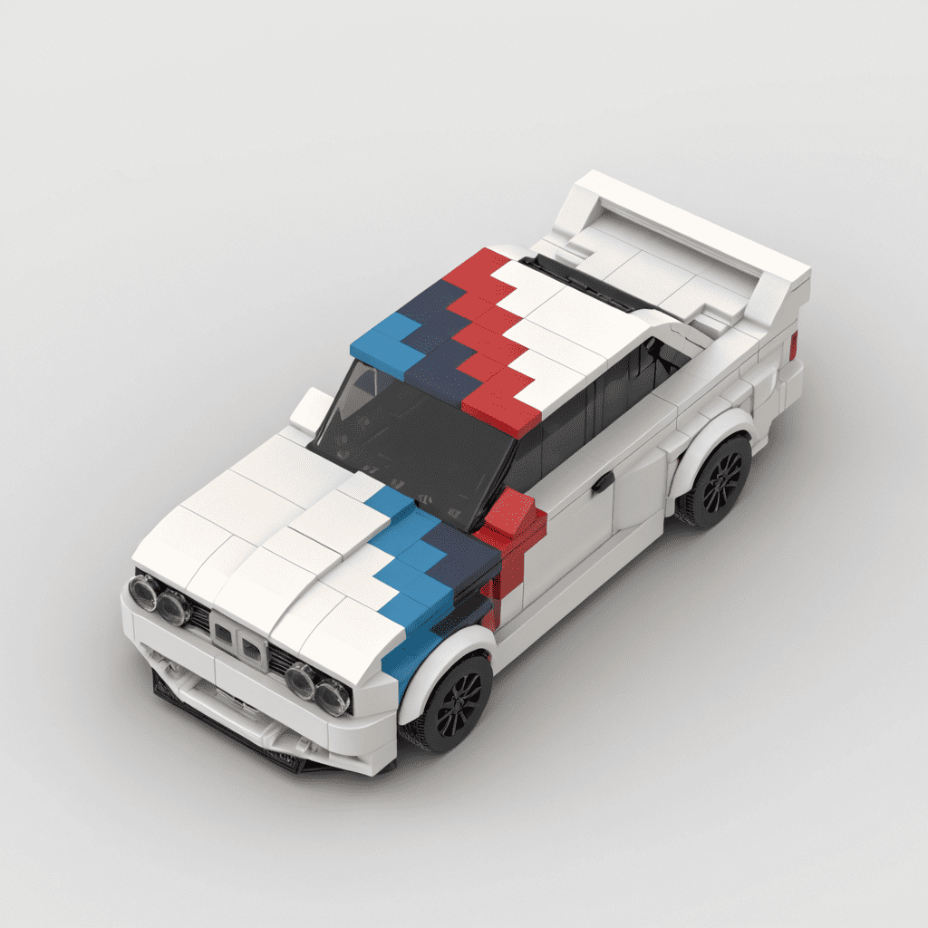 BMW M3 E30 Speed Champions Compatible with LEGO Car Building Blocks Brick Car Toy City Sports Racing 220 Pieces Walmart