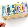 thumbnail image 4 of Estrela Juego de Martillo Xilófono Taburete de Percusión Montessori Juguetes para Niños 3 Años Niños y Niñas Juguetes de Madera Taburete de Percusión Martillo de Madera Laberinto Rompecabezas, 4 of 8