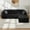 Black, variant on 105" L-Shaped Modular Compression Sofa, Plush Upholstery, All-Foam Structure (No Springs), Vacuum-Packed, Space-Saving for Living Room, Bedroom, Apartment (Left Chaise)