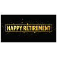 thumbnail image 7 of Black Background with Golden Stars Happy Retirement Banner Party Decoration Retirement Party Supplies Photography Props Backdrop Decor for Retirement Celebration Event Gathering, 7 of 7
