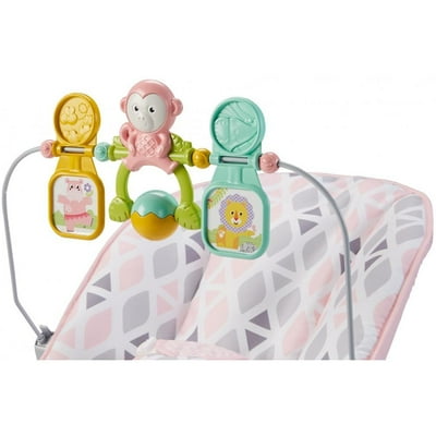 Fisher price bouncer pink outlet
