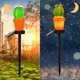 thumbnail image 2 of Outdoor Solar Garden Lights - 2 Pack Solar Pineapple Decorative Lights, IP67 Waterproof Warm White LED Solar Outdoor Lights,Solar Stake Lights for Gar, 2 of 5