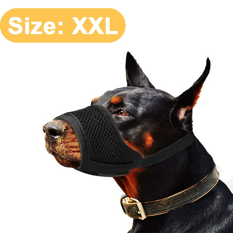 Extra large dog muzzle online
