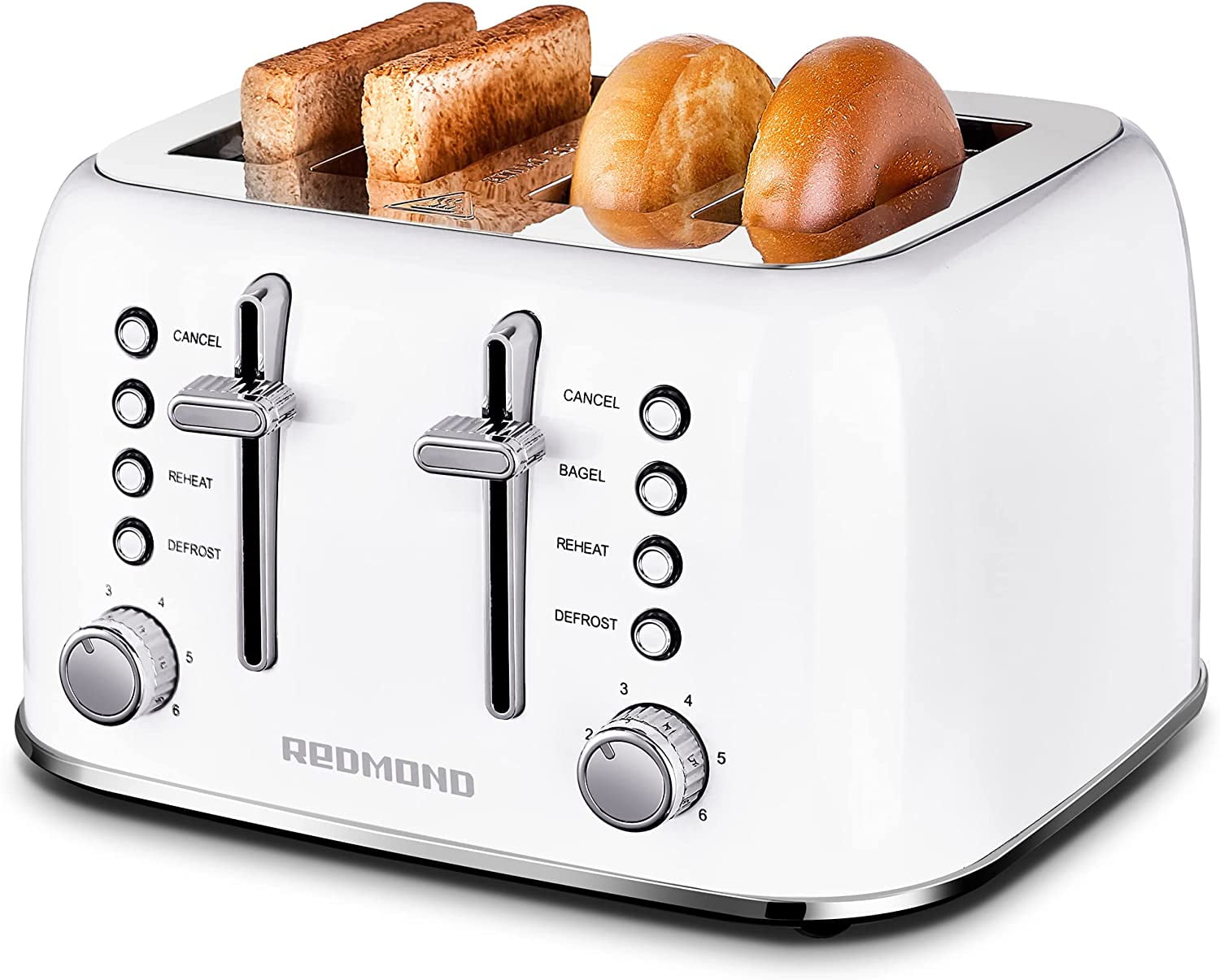 4 Slice Retro Toaster – REDMOND