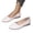 White, variant on YOUYEDIAN Loafers for Women Pointed Toe Slip On Comfy Fashion Low Heel Versatile Flats Casual Outdoor Walking Shoes