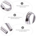 thumbnail image 3 of Rigging Ring Silver 4Pcs 6mm 4.30X3.50X0.90in, 3 of 6