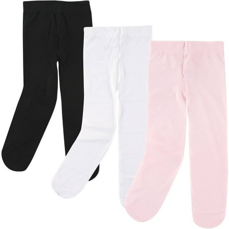 Baby Girl Tights, 3 Pack (Best 3 4 Bib Tights)