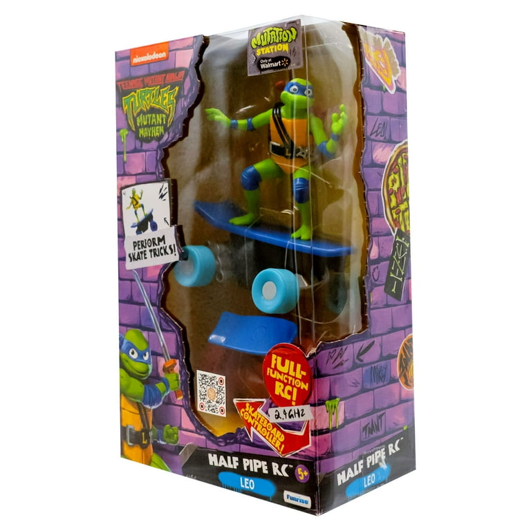 Teenage Mutant Ninja Turtles Half Pipe RC, Leonardo, Movie Edition, Ages 5+